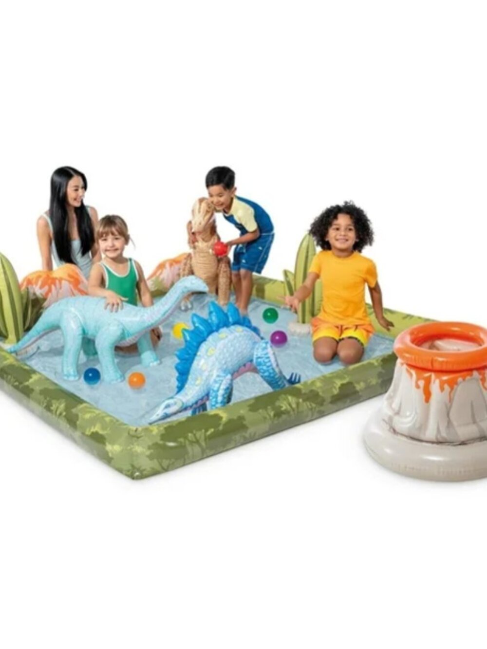 Intex Jurassic Adventure Inflatable Play Center, Age: 2+